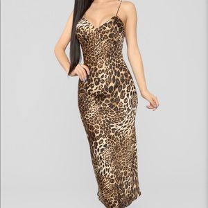 Fashion nova leopard print dress